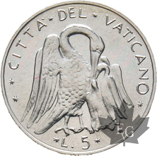 VATICAN-1972-5 LIRE-Paul VI-FDC