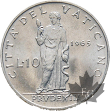 VATICAN-1965-10 LIRE-Paul VI-FDC