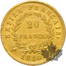 FRANCE-1810A-20 FRANCS-PARIS-Napoleon 1er-GRAND COQ-SUP+