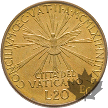 VATICAN-1962-20 LIRE-JEAN XXIII-FDC