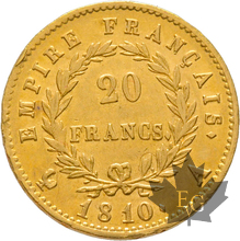 FRANCE-1810A-20 FRANCS-PARIS-Napoleon 1er-PETIT COQ-TTB-SUP