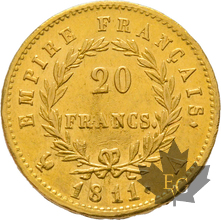 FRANCE-1811A-20 FRANCS-PARIS-Napoleon 1er-SUP