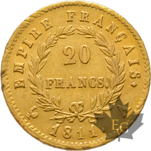 FRANCE-1811A-20 FRANCS-PARIS-Napoleon 1er-TTB-SUP