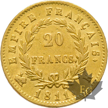 FRANCE-1811K-20 FRANCS-BORDEAUX-Napoleon 1er-TTB-SUP