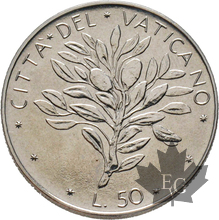 VATICAN-1971-50 LIRE-Paul VI-FDC