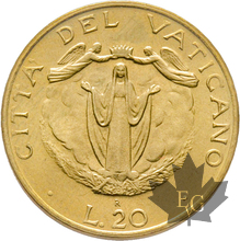 VATICAN-1987-20 LIRE-JEAN PAUL II-FDC