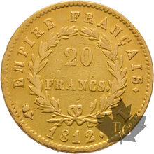 FRANCE-1812L-20 FRANCS-BAYONNE-prTTB