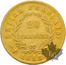 FRANCE-1812M-20 FRANCS-TOULOUSE-TTB