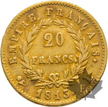 FRANCE-1813L-20 FRANCS-BAYONNE-Napoleon 1er-TTB+
