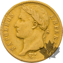 FRANCE-1813R-20 FRANCS-ROME-Napoleon 1er-DATE ETROITE-TTB