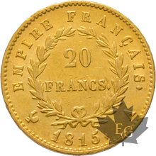 FRANCE-1815A-20 FRANCS-PARIS-Napoleon 1er-TTB-SUP