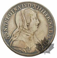 FRANCE-JETON-Lousi XIV Regence de Anne d&#039;Autriche-TTB-Très rare