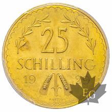 Autriche-1929-25 Schilling-PCGS PL64