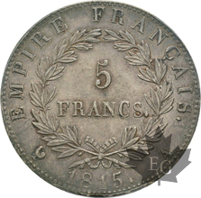 FRANCE-1815 A-5 FRANCS-Cent jours-20 mars-22 juin 1815-PCGS MS61