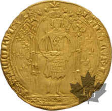 FRANCE-Franc à pied-Charles V-1364-1380-TB
