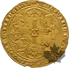 FRANCE-Franc à pied-Charles V-1364-1380-TB