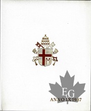 VATICAN-1987-Jean Paul II-SERIE FDC
