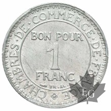 FRANCE-1920-Essai de 1 Franc Chambres de Commerce-PCGS SP65