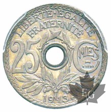 FRANCE-1913-25 CENTIMES LINDAUER-ESSAI-PCGS SP64