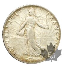 FRANCE-1913-50 centimes SEMEUSE-SUP