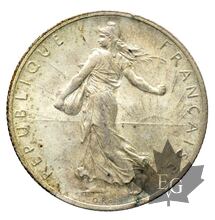 FRANCE-1917-2 Francs SEMEUSE-SUP
