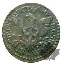 ITALIE-Savoie-1717-Grano-Vittorio Amedeo II -TTB