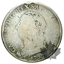 ITALIE-Savoie-1757-Carlo Emanuele III-TB