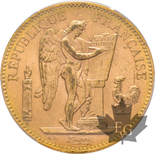 FRANCE-1911A-100 Francs-PCGS MS62