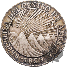 GUATEMALA-1829-8 REALES-TTB