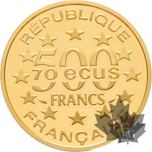 FRANCE-1993-500 FRANCS-70 ECU-Arc de Triomphe-PROOF