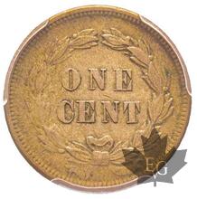 USA-1859-1 CENT-Indian Head-PCGS AU55