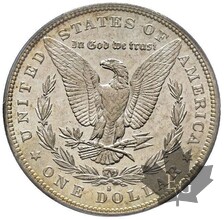 USA-1880 S-1 DOLLAR MORGAN-PCGS MS63