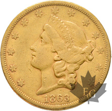 USA-1863S-20 DOLLARS-Liberty-TTB