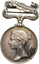 GRANDE BRETAGNE-1854-Médaille de Crimée -SUP