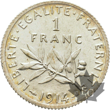 FRANCE-1914-1-FRANC Semeuse-FDC
