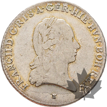 AUTRICHE-1793-¼ Kronenthaler-SUP