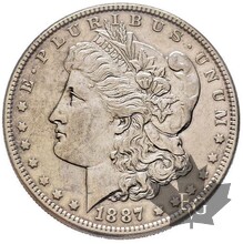 USA-1887-1 DOLLAR MORGAN-Superbe