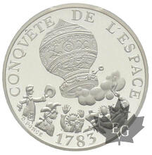 FRANCE-1983-10 FRANCS-PIEFORT CONQUETE DE L&#039;ESPACE-SP67