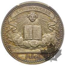 FRANCE-1847-Jeton-Cercle de la librairie-PCGS MS65