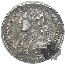 FRANCE-1787 R-1/10 ECU-Louis XVI-PCGS AU53