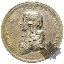 FRANCE-1795-Médaille par Loos frappée à Berlin-PCGS AU53