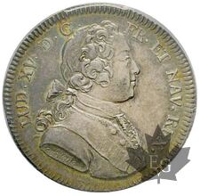 FRANCE-1726-JETON-TRÉSOR ROYAL-PCGS AU55