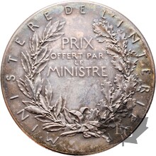FRANCE-MÉDAILLE EN ARGENT-MINISTERE DE L&#039;INTERIEUR-SUP