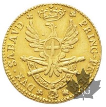 ITALIE-Mezza Doppia Nuova-Vittorio Amedo III 1773-1796-SUP