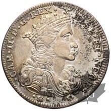 ITALIE-1693-Napoli-1/2 Ducato-Carlo II 1674-1700-pr SUP