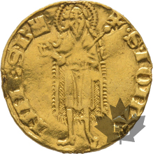 ESPAGNE-ARAGON-Florin or-1336-1387-Pierre III-Perpignan-TTB-SUP