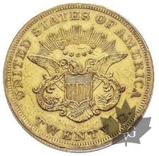 USA-1852-20 DOLLARS-PHILADELPHIA-PCGS XF45