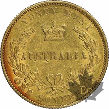 AUSTRALIE-1866-Sovereign-Victoria-Superbe
