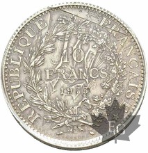 FRANCE-1973-Annulation de 10 Francs Piéfort-FDC-Rarissime