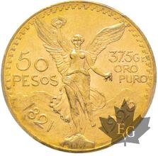 MEXIQUE-1923-50 PESOS-PCGS MS63
